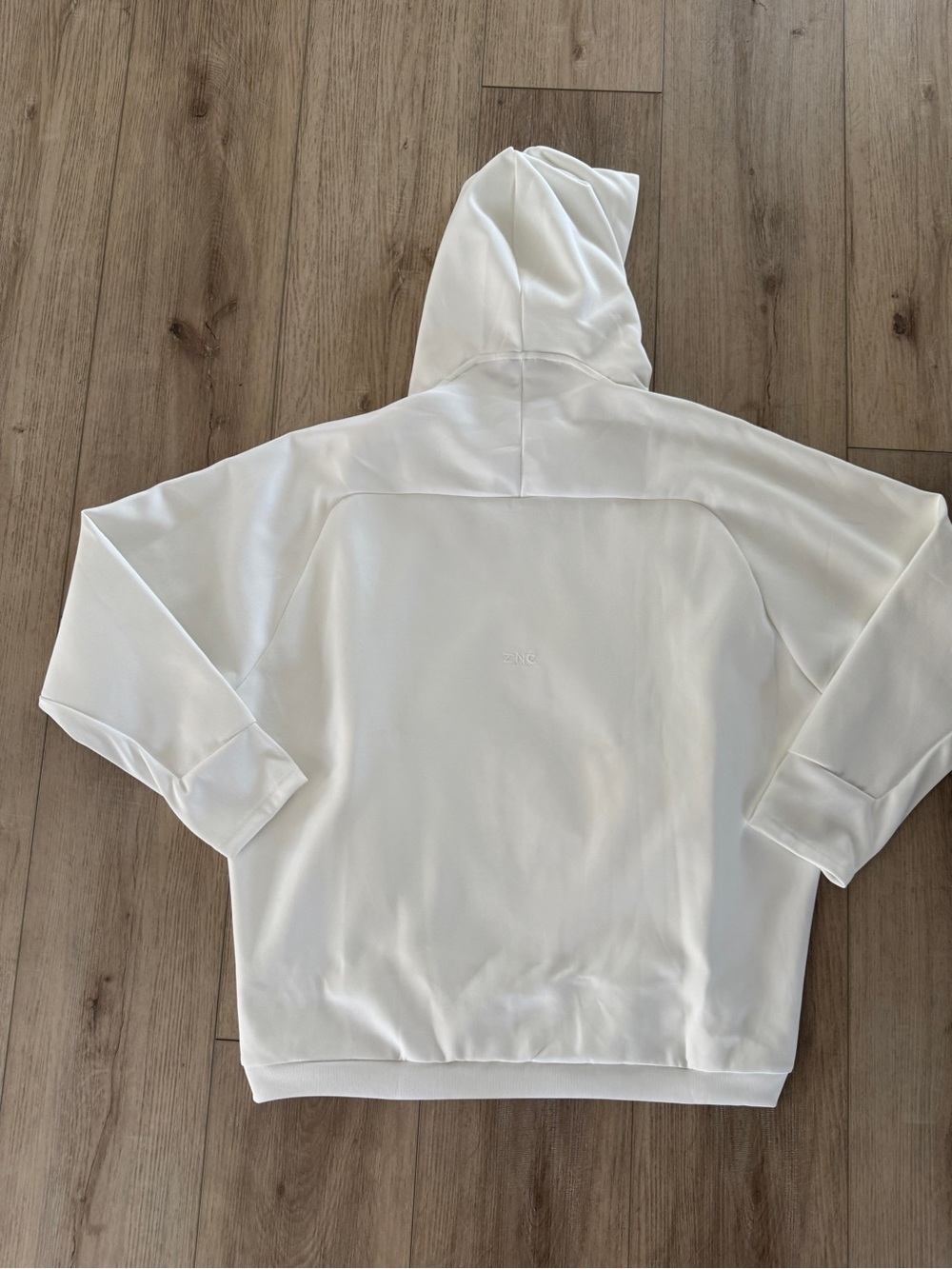 adidas White Sustainable Tee with 'Made to Be Remade' Tag - Picture 3 of 7